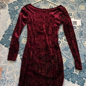 Ruby colors mini dress